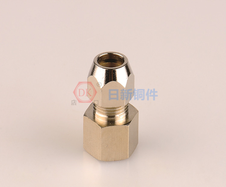 铜卡套式管接头